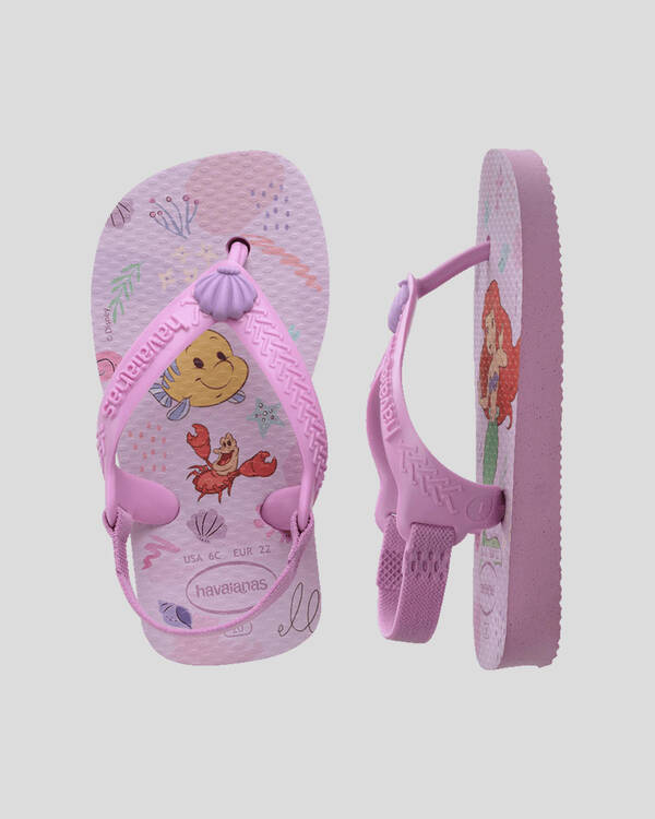 Havaianas Toddlers' Disney Classics Ariel Thongs for Unisex