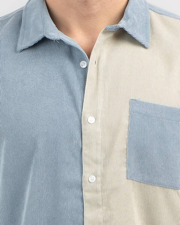 Town & Country Surf Designs Stinger Cord Short Sleeve Shirt for Mens