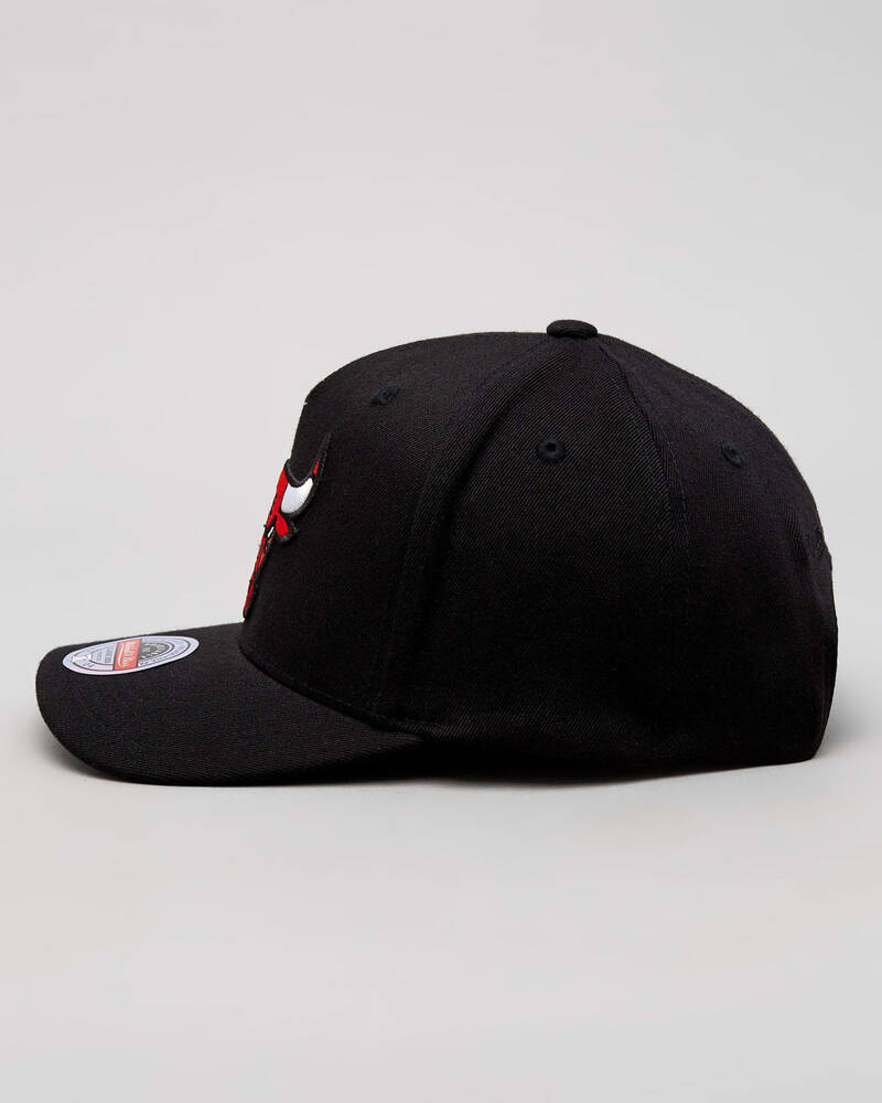 Mitchell & Ness Chicago Bulls Team Logo Snapback Cap for Mens