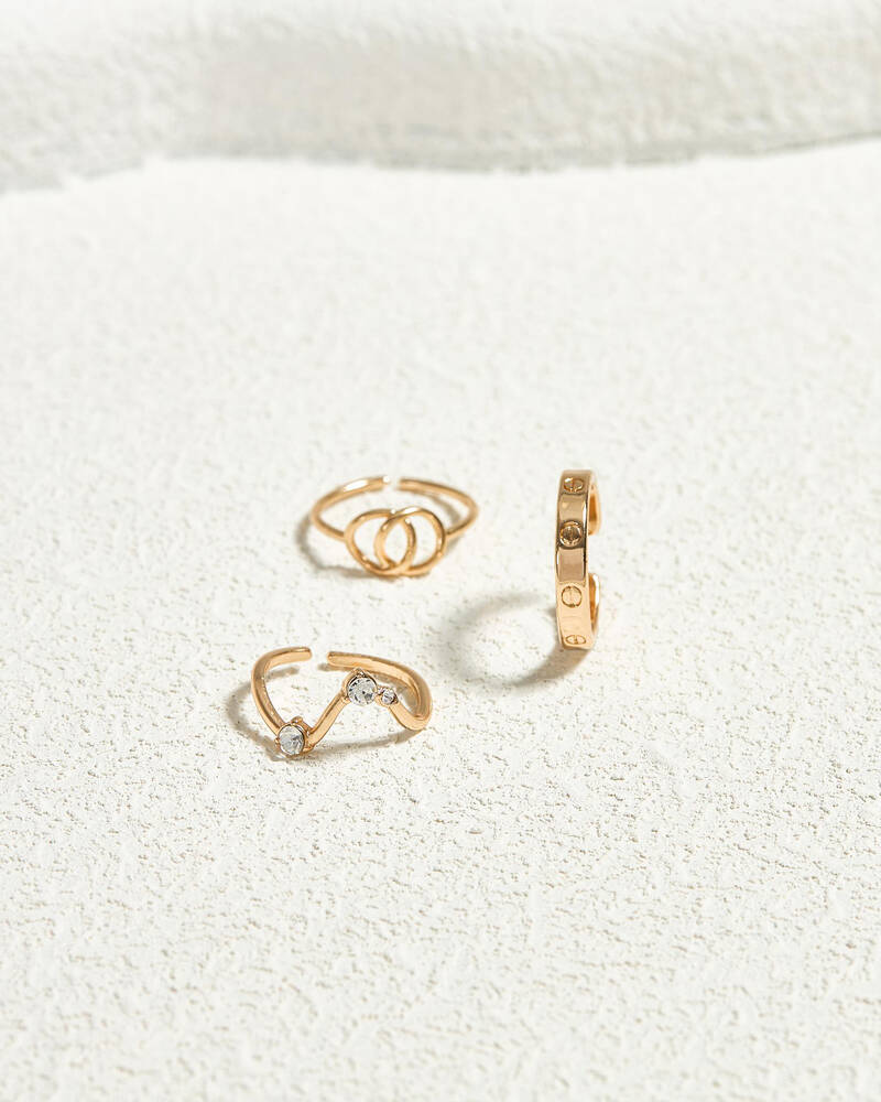 Karyn In LA Mila Toe Ring Pack for Womens