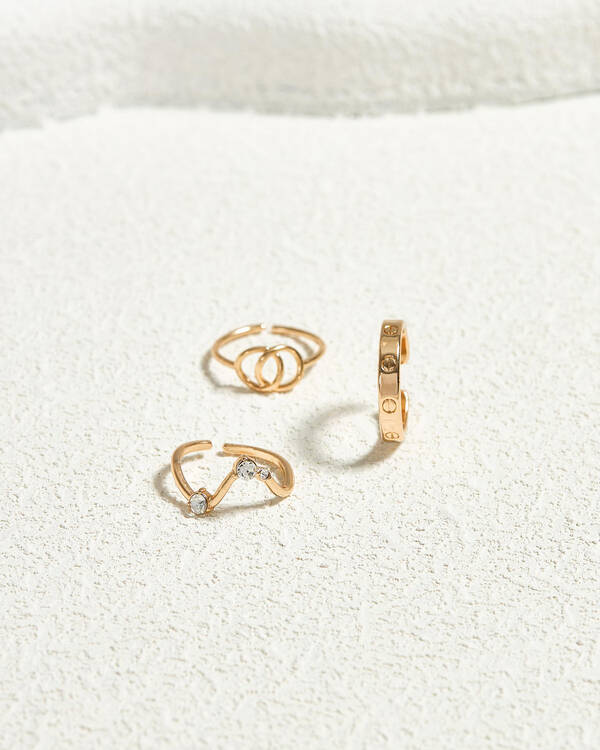 Karyn In LA Mila Toe Ring Pack for Womens