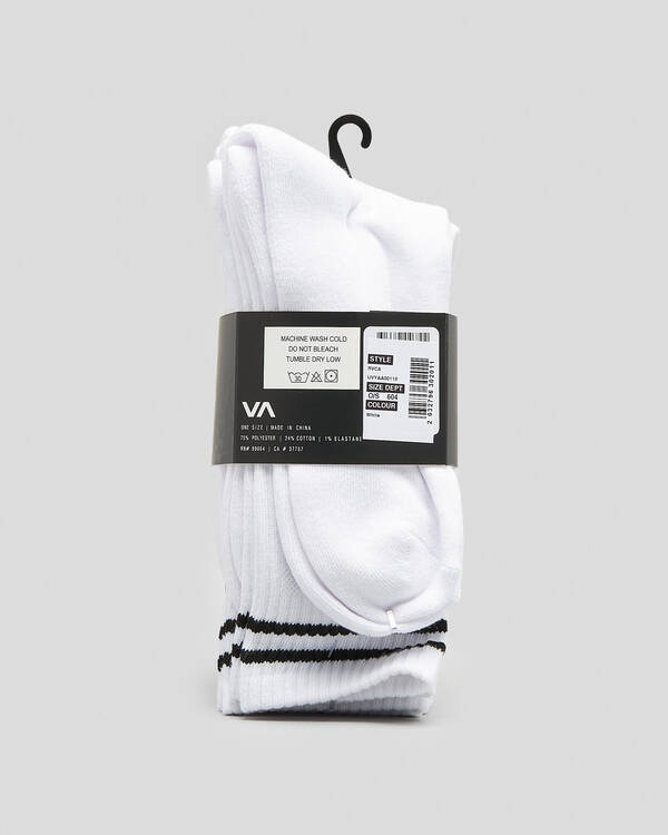 RVCA RVCA Union III Socks 5 Pack for Mens