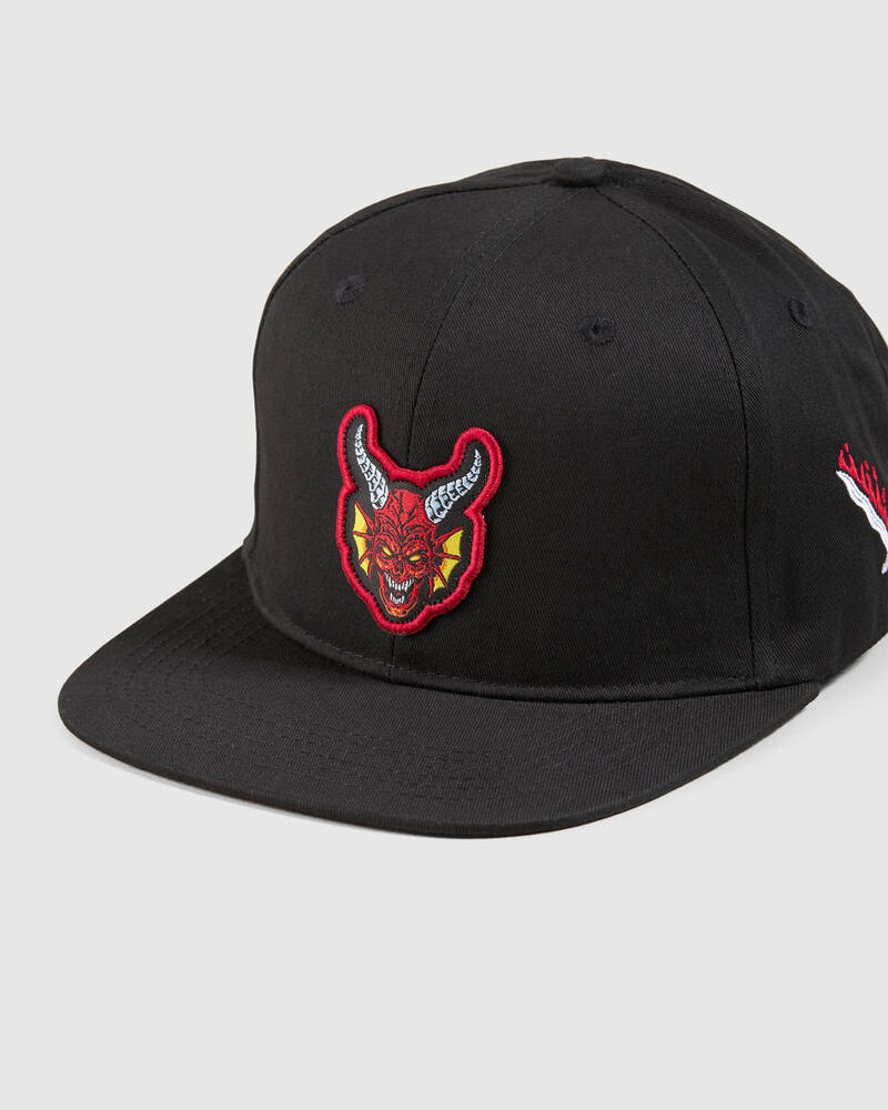 Santa Cruz Stranger Things Hellfire Club Snapback Cap for Mens
