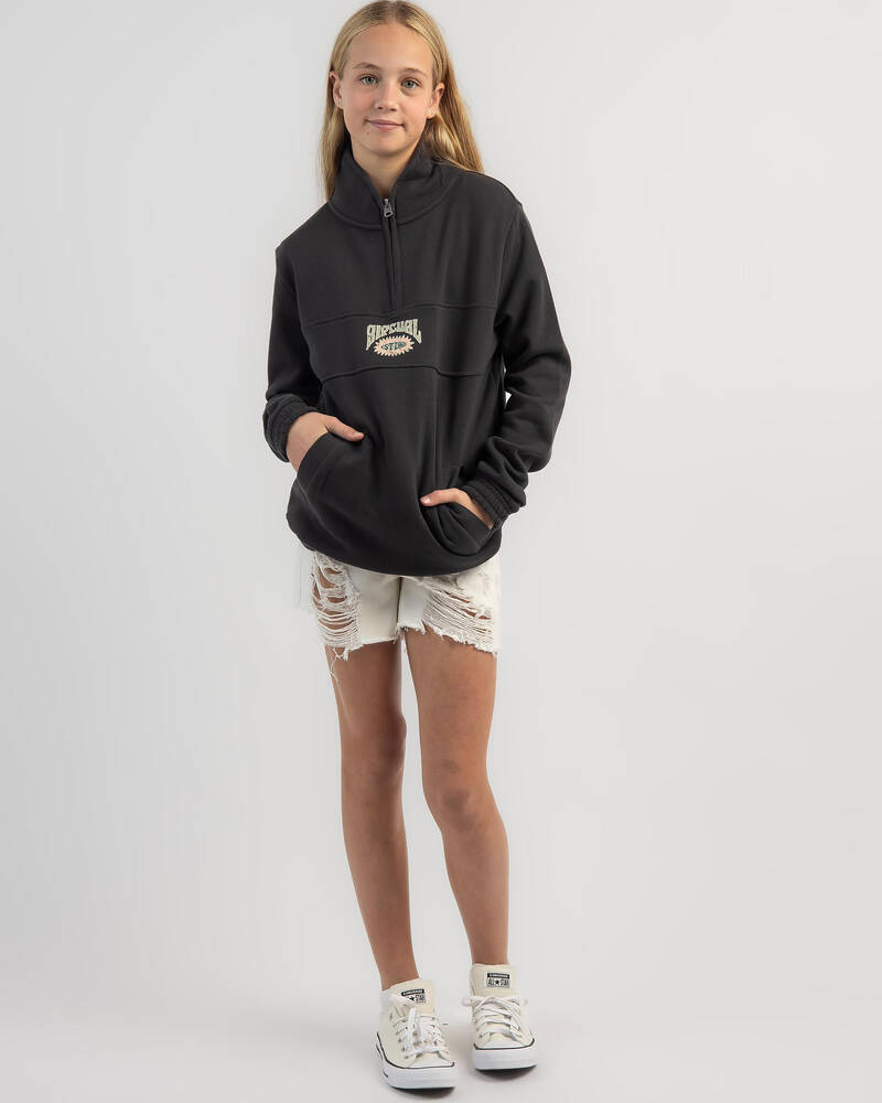 Rip Curl Girls' Summer Rain 1/4 Zip Sweatshirt for Womens