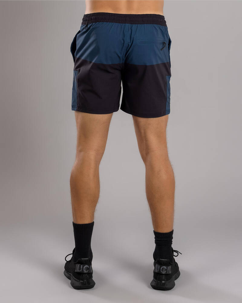 Sparta Bicolour Elastic Waist Shorts for Mens