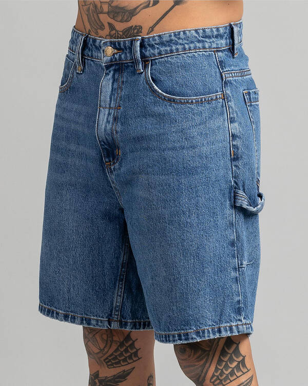 Thrills Slacker Denim Shorts for Mens