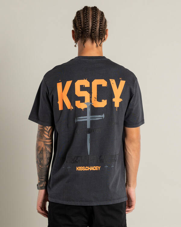 Kiss Chacey Stormed Relaxed T-Shirt for Mens