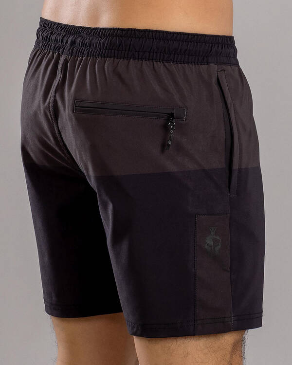 Sparta Bicolour Elastic Waist Shorts for Mens