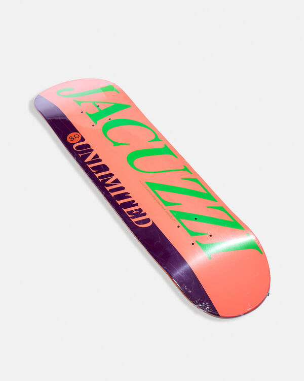Jacuzzi Unlimited Flavor EX7 8.0" Skateboard Deck for Unisex