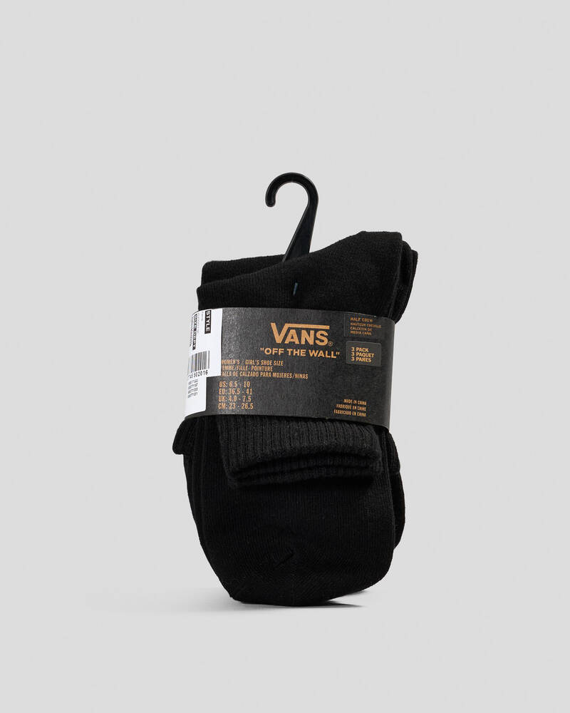 Vans Vans Women's Classic Half Crew Sock Pack for Womens