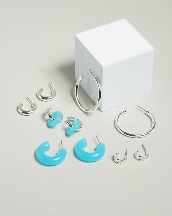 Karyn In LA Deion Resin Earring Pack for Womens