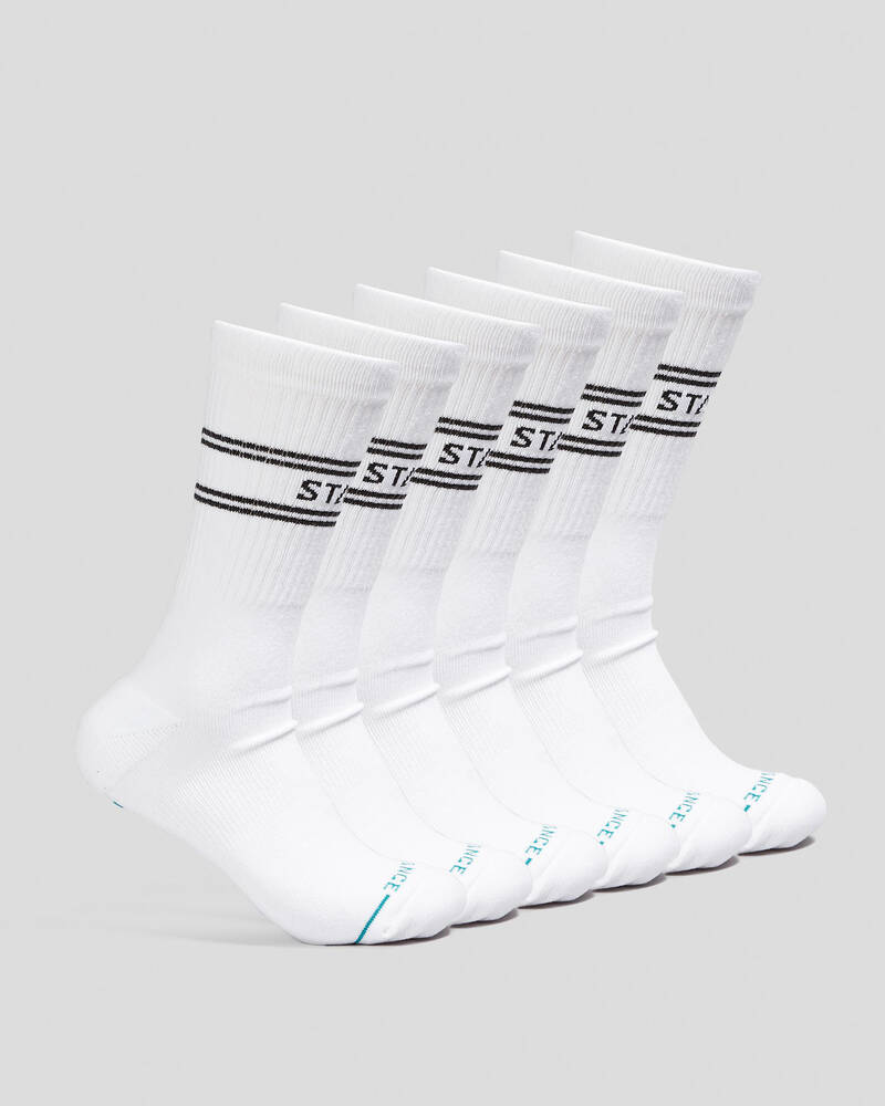 Stance Basic Crew Socks 6 Pack for Mens