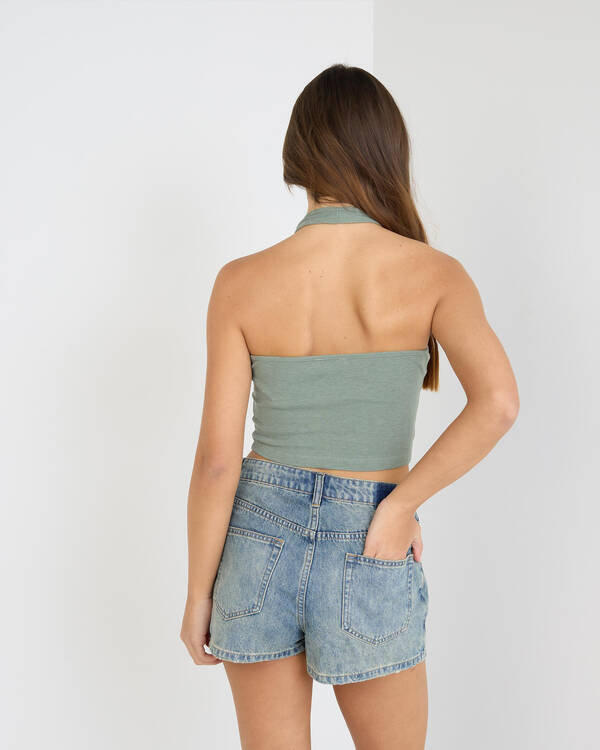 Pink Diamond Fay Halter Top for Womens
