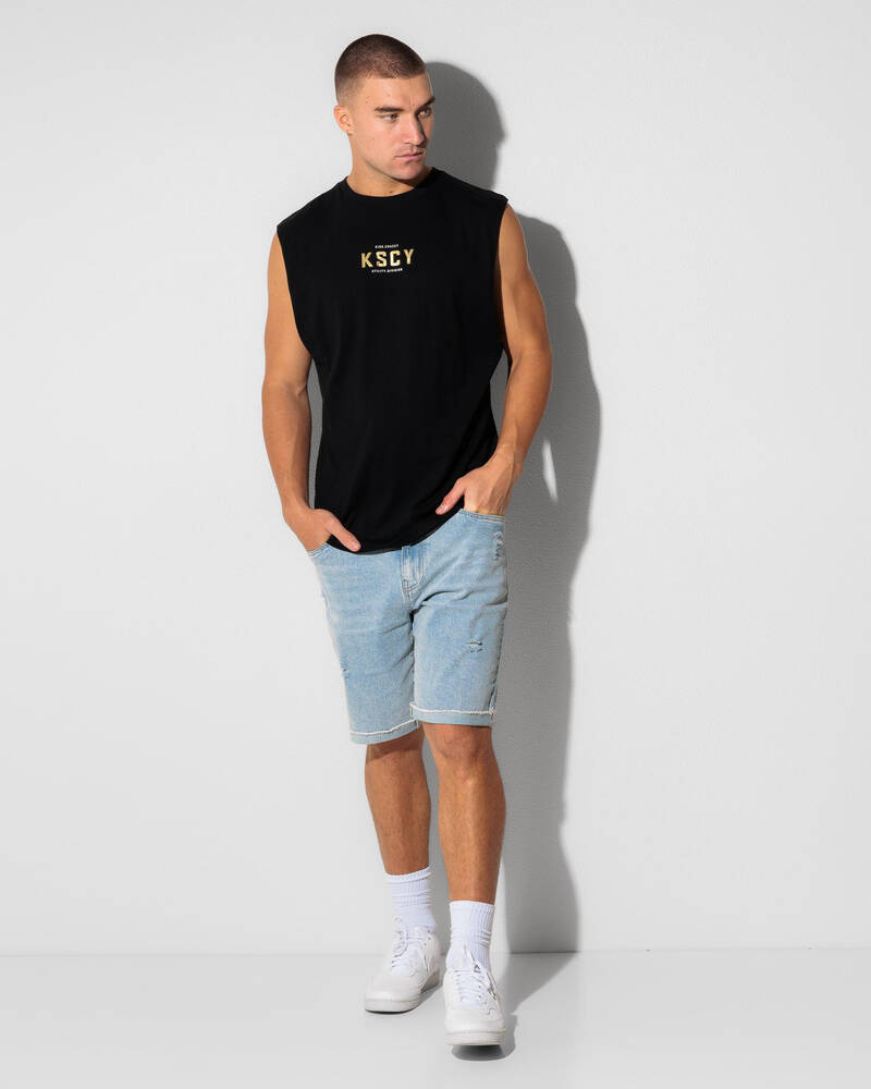 Kiss Chacey Blight Dual Curve Muscle Tank for Mens