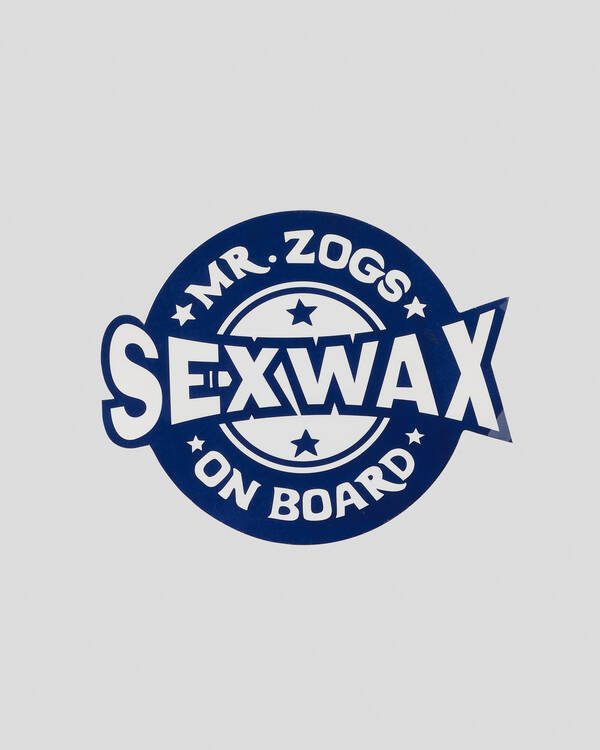 Sex Wax On Board Sticker for Unisex