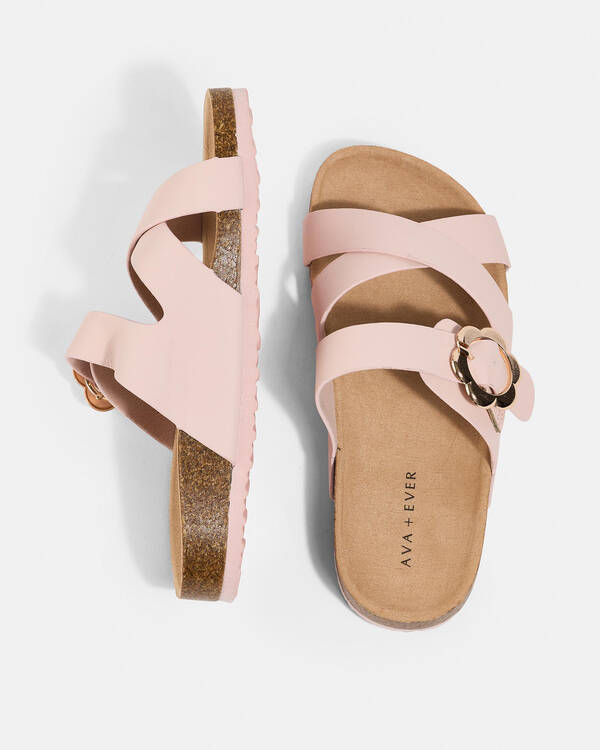 Ava And Ever Girls&rsquo; Adele Slide Sandals for Womens