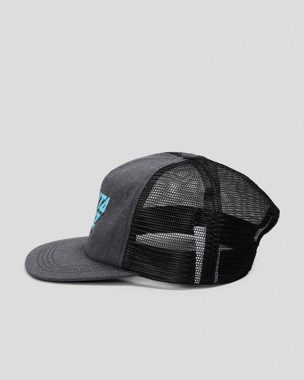 Santa Cruz Boys' Melting Strip Trucker Cap for Mens