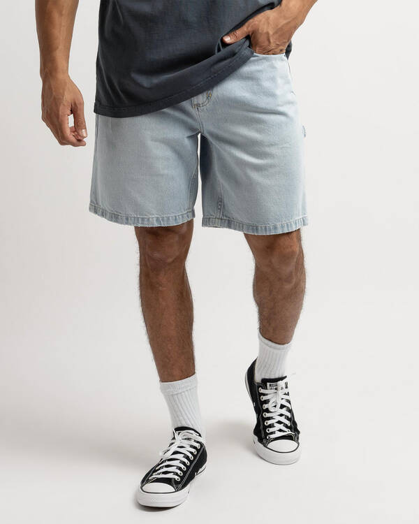 Thrills Slacker Denim Shorts for Mens