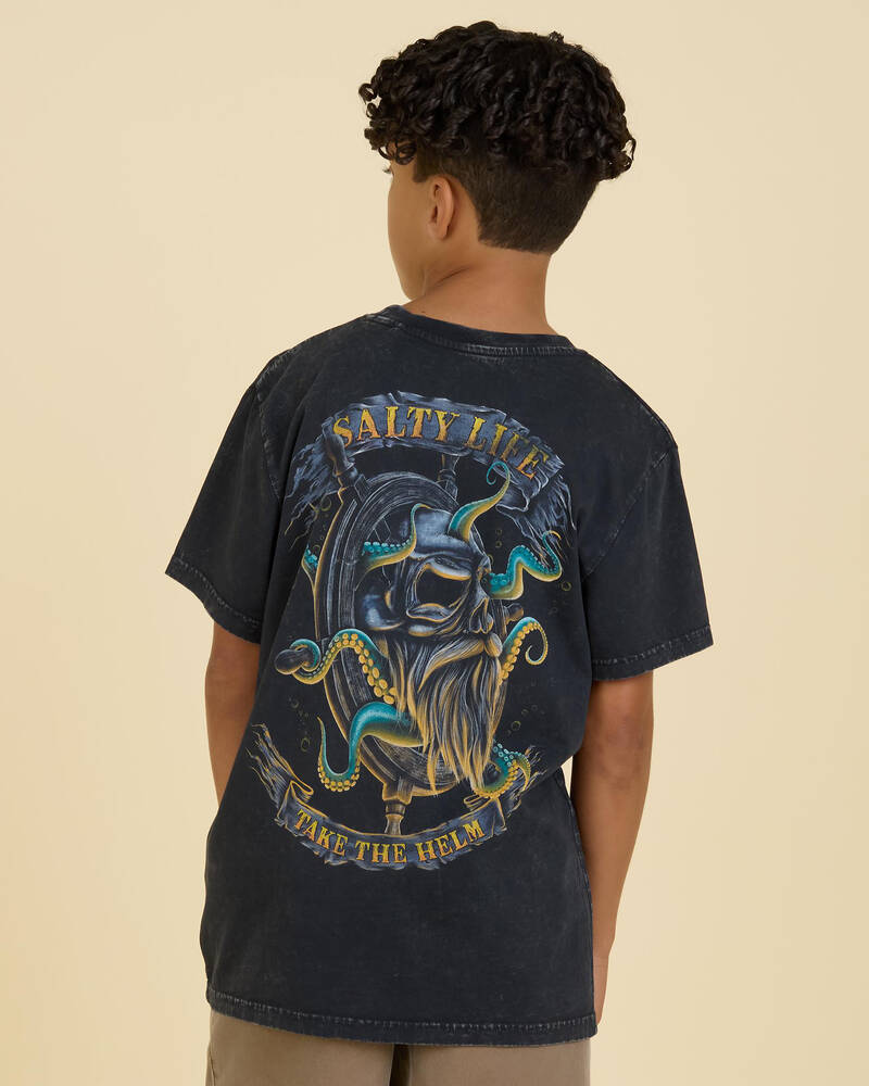Salty Life Boys' Servitude T-Shirt for Mens