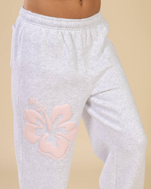 Malibu Lounge Girls&rsquo; Hibiscus Track Pants for Womens