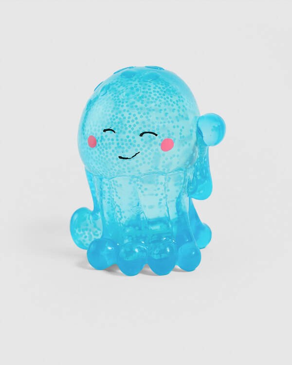 Smooshos Super Squeeze Jellyfish Glow in the Dark Squishy Fidget Toy for Unisex