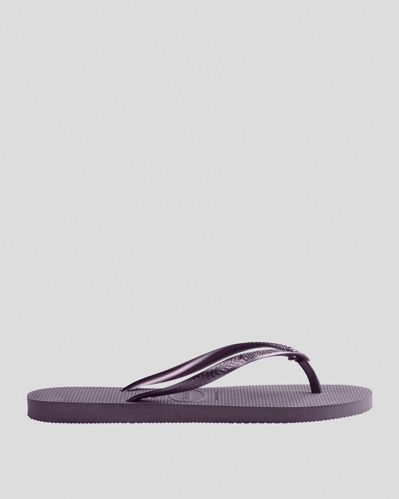 Havaianas Slim Crystal II Thongs for Womens