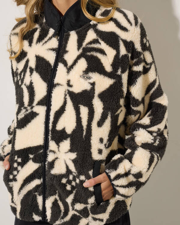 Rip Curl Catalina Islands ZT Polar Fleece Zip Through for Womens