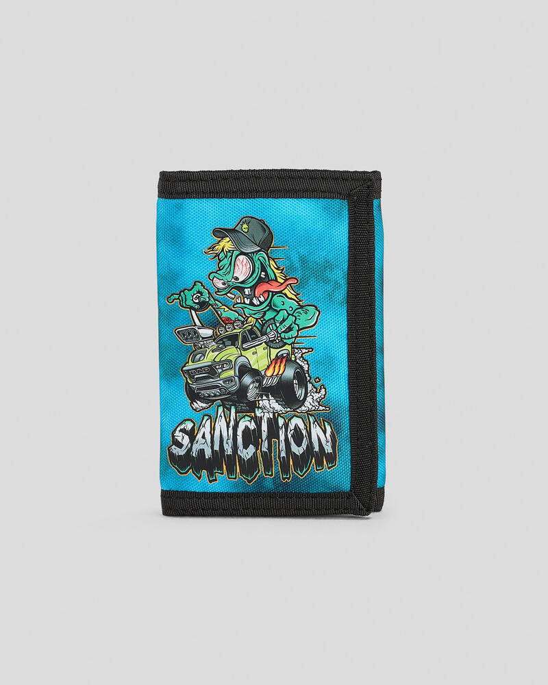 Sanction Channel Tri-fold Wallet for Mens