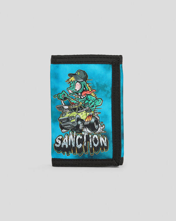 Sanction Channel Tri-fold Wallet for Mens