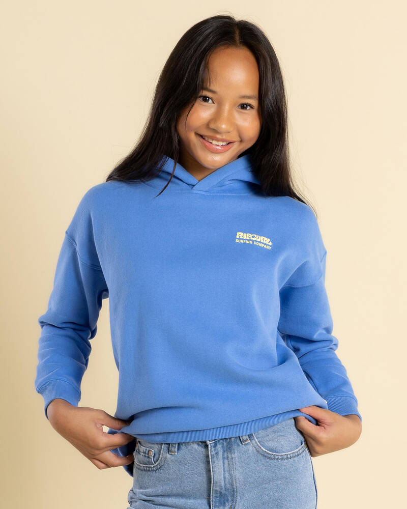 Rip Curl Girls' Surf Puff Heritage Hoodie for Womens