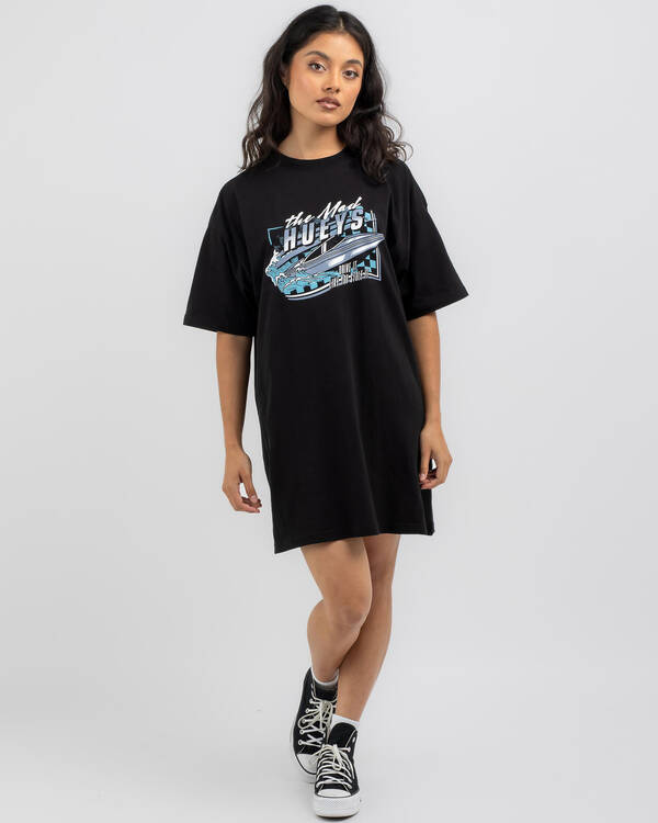 The Mad Hueys Drive It Like You Stole It Tee Dress for Womens