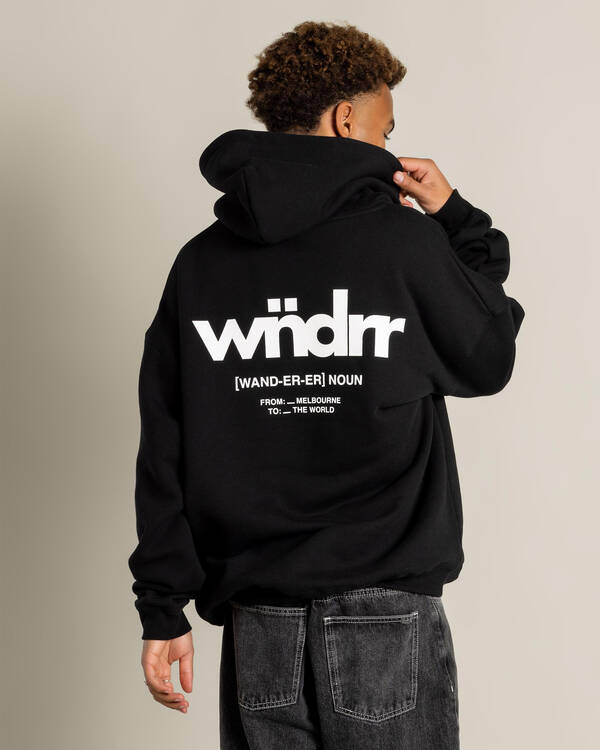 Wndrr The World Hoodie for Mens