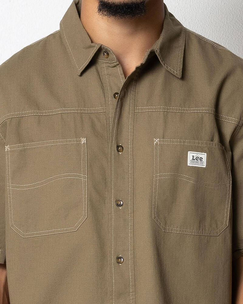 Lee Lee Utility Short Sleeve Shirt for Mens