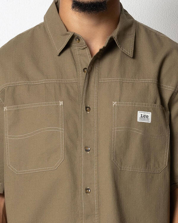 Lee Lee Utility Short Sleeve Shirt for Mens