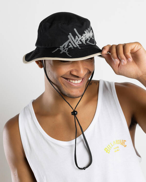 Billabong Script Boonie Wide Brim Hat for Mens