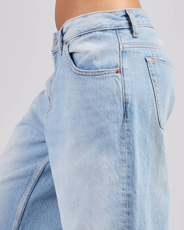 Dr Denim Hill Low Baggy Jeans for Womens