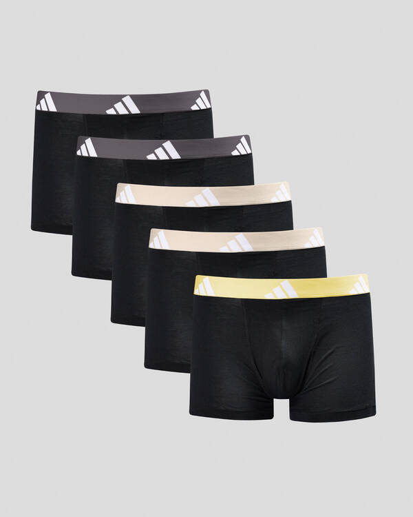 adidas Active Flex Cotton Trunk 3 Pack for Mens