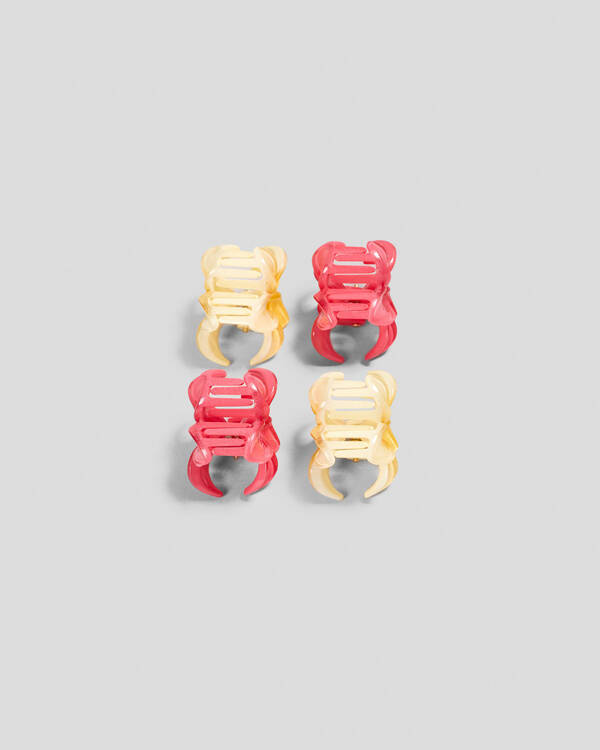 Karyn In LA Baby Frangipani Hair Claw Clip Pack for Womens