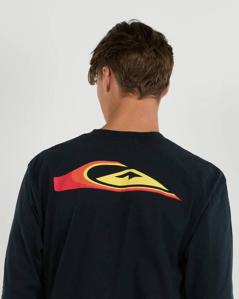 Quiksilver Warp Drive Long Sleeve T-Shirt for Mens