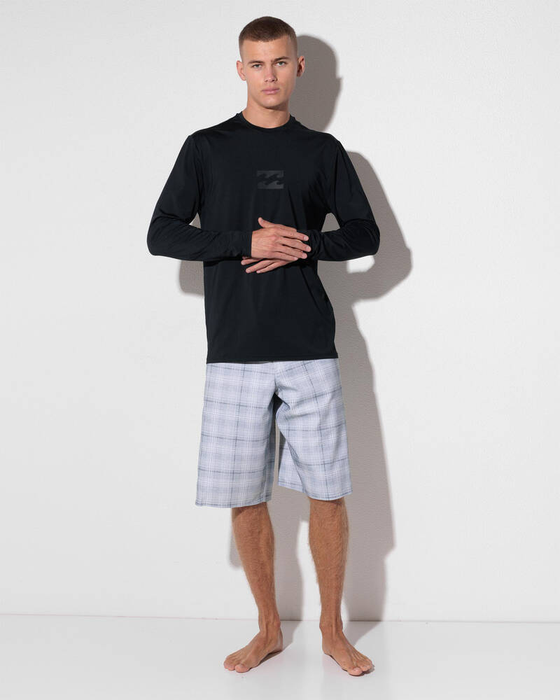 Billabong All Day Wave Long Sleeve Rash Vest for Mens