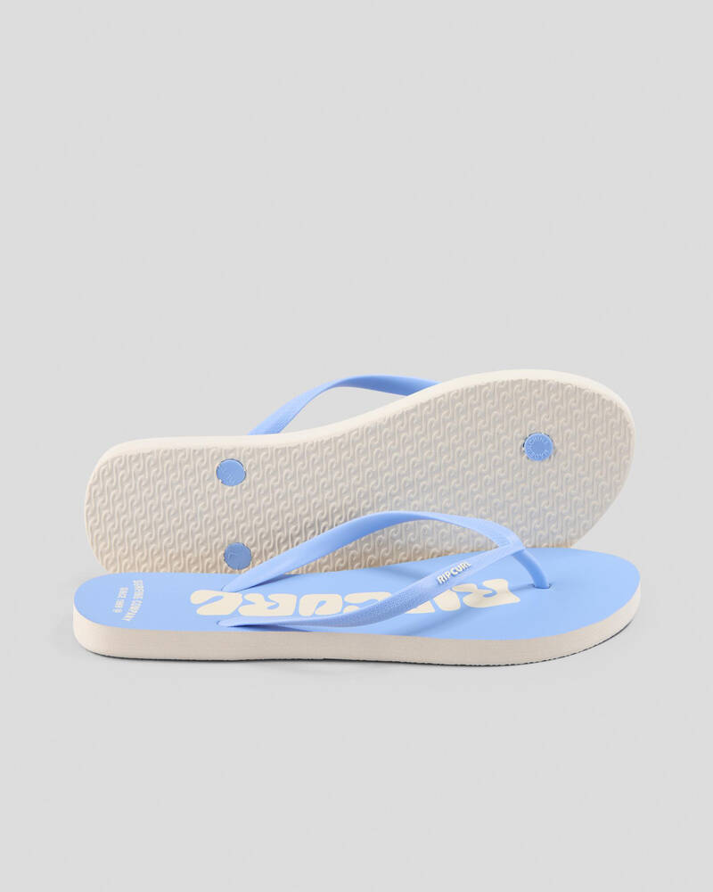 Rip Curl Icons Of Surf Bloom Open Toe Thongs for Womens
