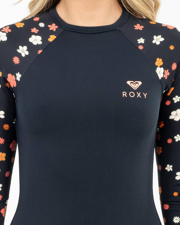 Roxy Basic Printed Long Sleeve Surfsuit for Womens