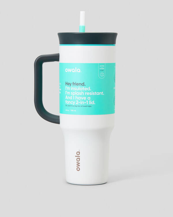 Owala 40oz Stainless Steel Insulated Tumbler for Mens
