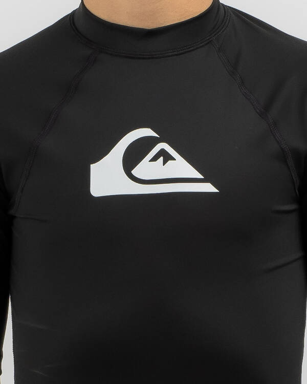 Quiksilver Boys' All Time Short Sleeve Rash Vest for Mens