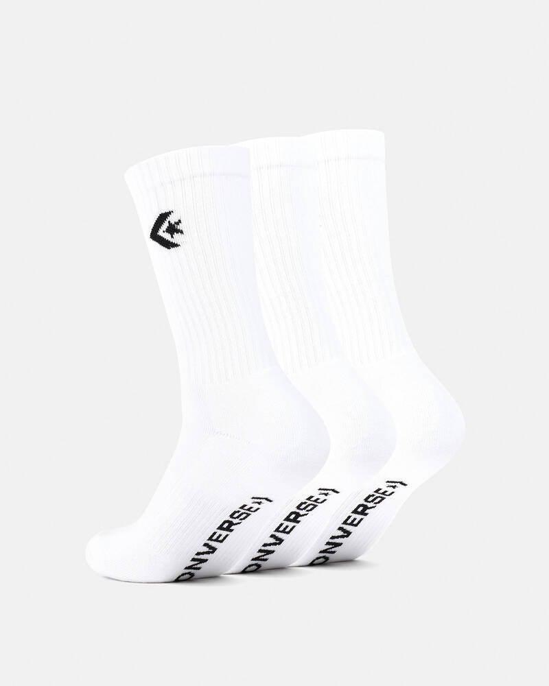 Converse Crew Socks 3 Pack for Mens