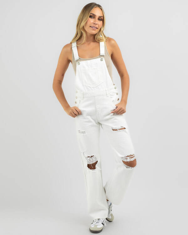 DESU Parker Denim Long Overalls for Womens