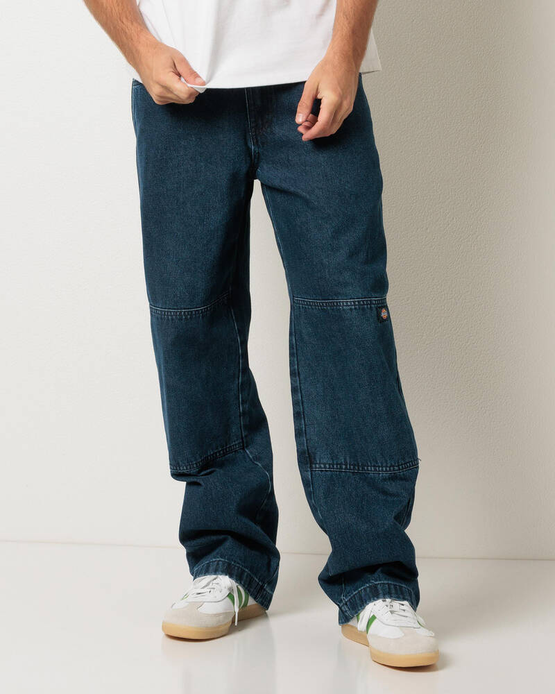 Dickies Double Knee Denim Pants for Mens