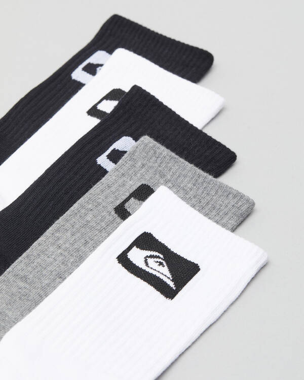 Quiksilver Crew Socks 5 Pack for Mens
