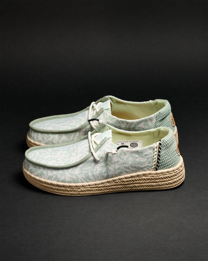 HEYDUDE Wendy Espadrille Retro Shoes for Womens