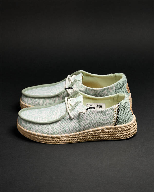 HEYDUDE Wendy Espadrille Retro Shoes for Womens